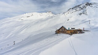 Ascherhütte im Winter